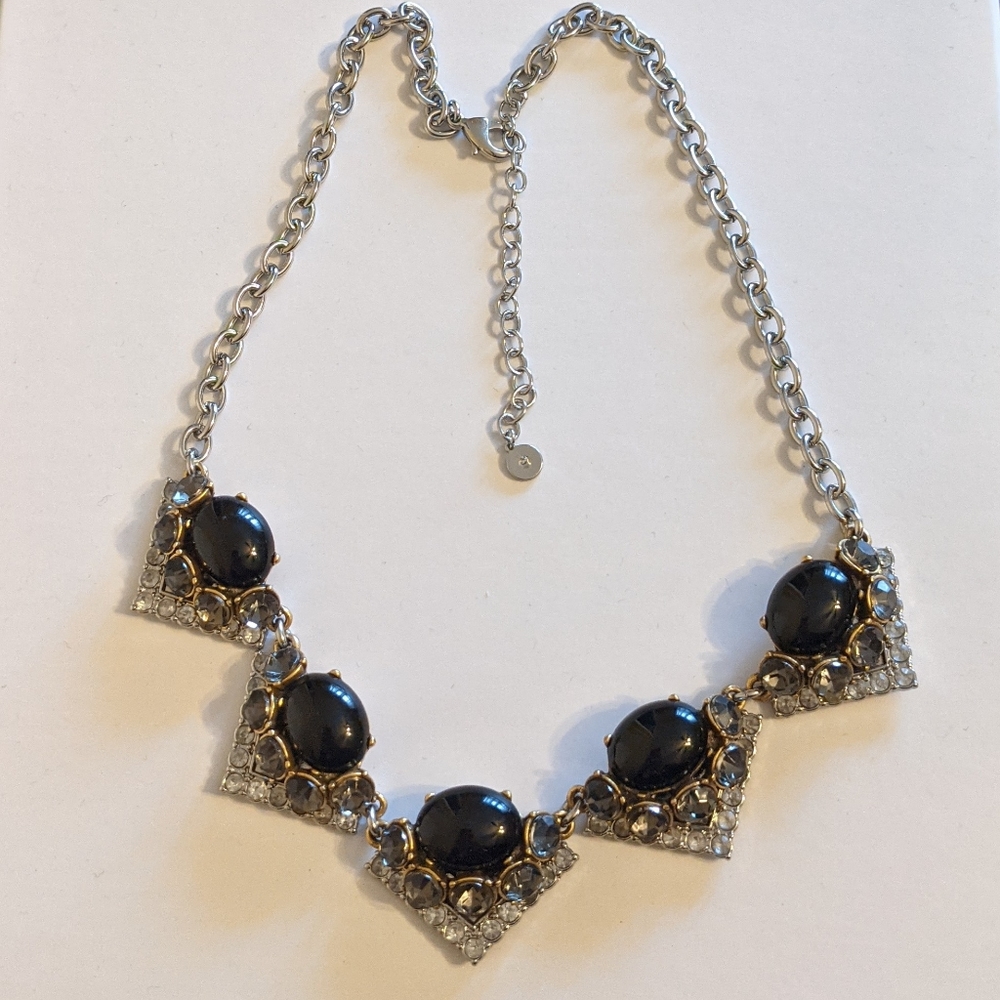 Stella & Dot Rory Necklace Black